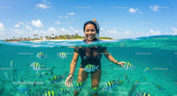 Snorkeling Adventure with Tropical Fish in Clear Waters