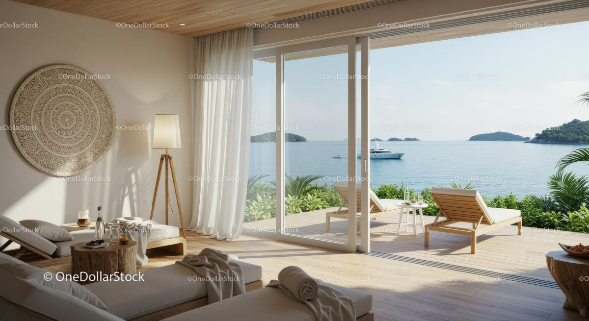 Luxurious Beachfront Villa with Stunning Ocean View