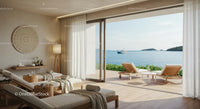 Luxurious Oceanfront Villa Interior with Scenic Views