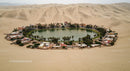 Huacachina Oasis in the Peruvian Desert
