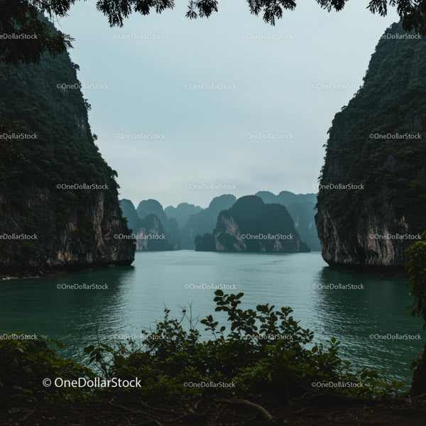 Turquoise Waters and Majestic Limestone Cliffs