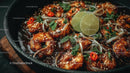 Spicy Shrimp Stir Fry with Fresh Lime and Herbs