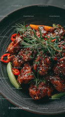 Roasted Chicken with Rosemary and Red Peppers