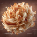 Abstract Floral Design with Intricate Petals