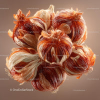 Red Onion Bulbs with Natural Texture and Vibrant Hue