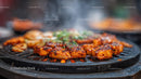 Spicy Grilled Chicken on a Smoky BBQ Grill