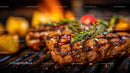 Grilled Steak with Rosemary and Flame-Kissed Perfection
