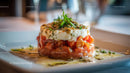 Elegant Tomato and Mozzarella Stack with Herbs