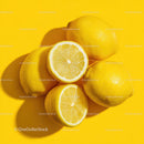 Vibrant Fresh Lemons on Bold Yellow Background