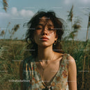 Woman Embracing Nature in Bohemian Style