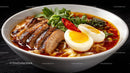 Spicy Ramen Bowl with Pork Belly and Boiled Eggs