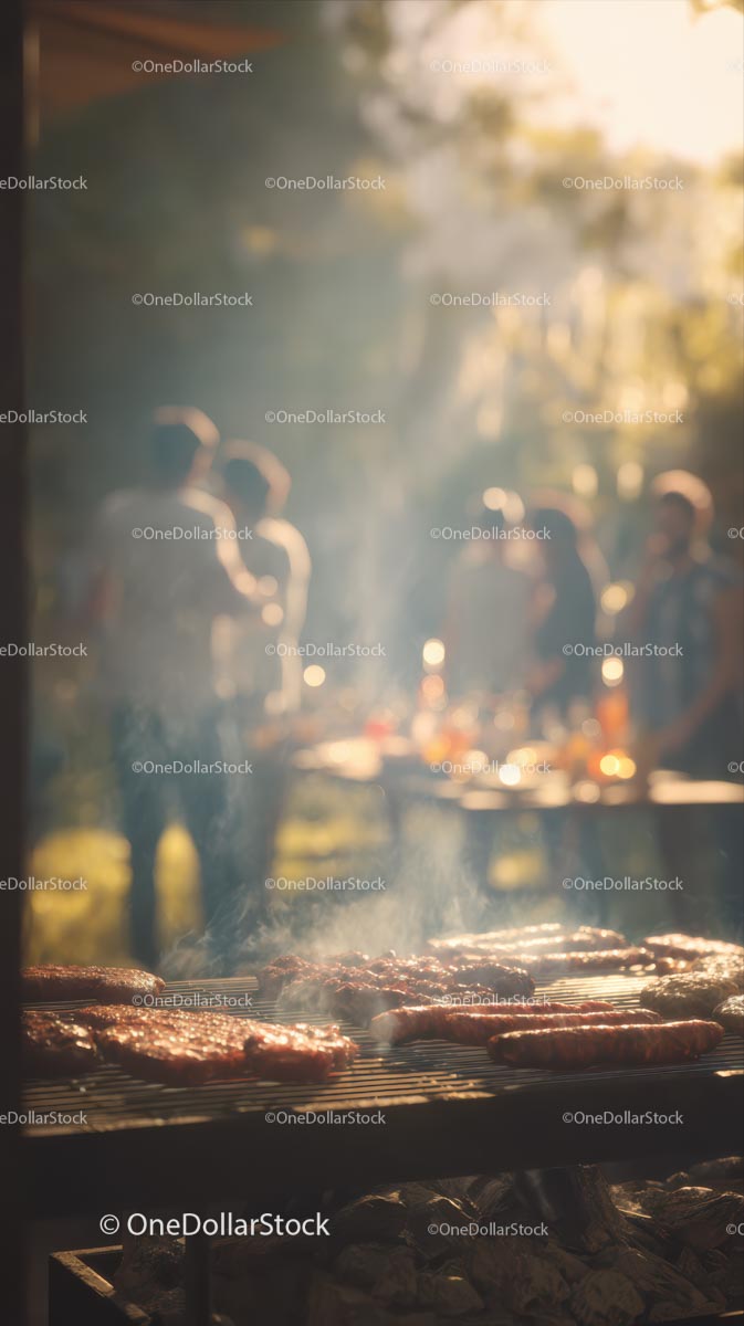 Summer Garden Party with BBQ and Friends