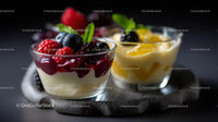 Refreshing Berry and Mango Fruit Parfaits