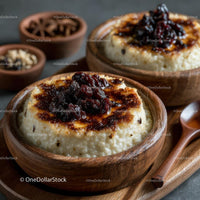 Homemade Rice Pudding with Cinnamon and Brown Sugar Stock Photo Bundle preview 20