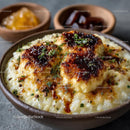 Gourmet Sweet Rice Pudding with Caramelized Top