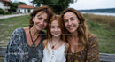 Three Generations of Women Bonding Outdoors