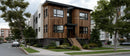 Modern Wooden Facade House on a Tree-Lined Street