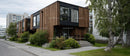 Contemporary Wooden House with Lush Greenery