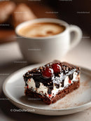 Chocolate Raspberry Delight with Cappuccino