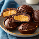 Close-Up of Delicious Chocolate Egg Candies