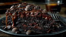 Decadent Slice of Rich Chocolate Cake