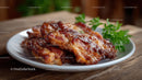 Crispy Potato Pancakes with Rosemary Garnish