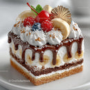 Decadent Chocolate Drip Cake with Fresh Fruit Toppings