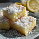 Delicious Lemon Bars With Powdered Sugar Topping