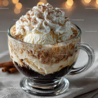 Creamy Coffee Delight with Whipped Cream Topping