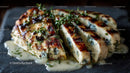 Grilled Blue Cheese Slices with Fresh Herb Garnish