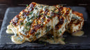 Grilled Cheese with Melted Sauce and Fresh Thyme