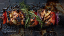 Grilled Chicken Skewer with Rosemary and Veggies