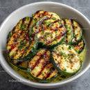 Grilled Zucchini Slices with Fresh Herbs