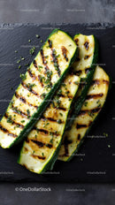 Grilled Zucchini Slices with Fresh Herbs