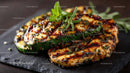 Grilled Zucchini Slices with Fresh Herbs