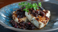 Grilled Cheese with Caramelized Onions and Fresh Herbs