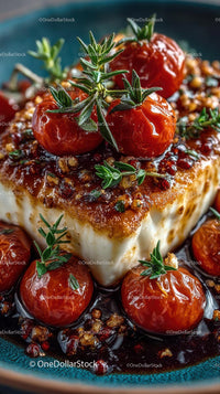 Grilled Cheese with Cherry Tomatoes and Rosemary