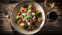 Gourmet Tortellini with Arugula and Wine Pairing
