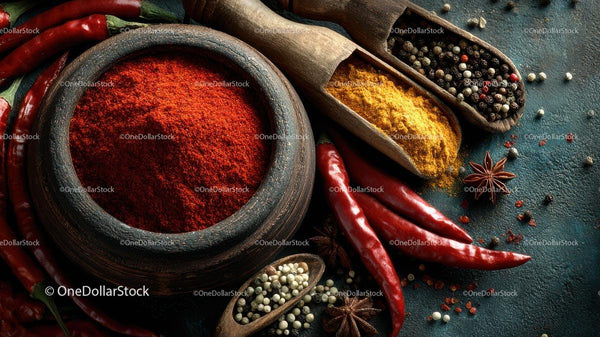 Vibrant Spices and Herbs for Culinary Delights
