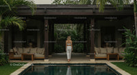 Elegant Villa with Tropical Garden and Poolside Retreat