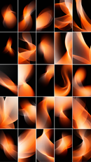 Warm Streaks Photo Overlays preview 5
