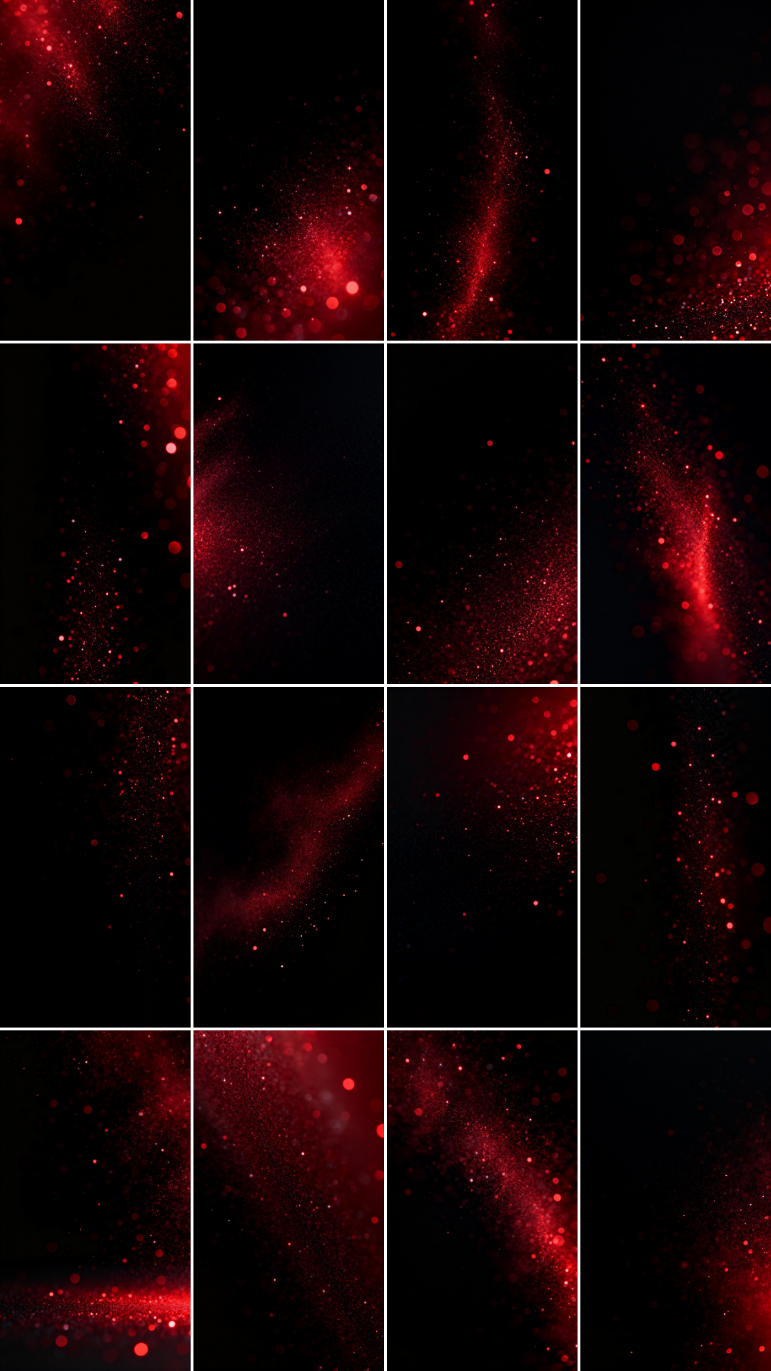 Red Glitter Photo Overlays preview 5