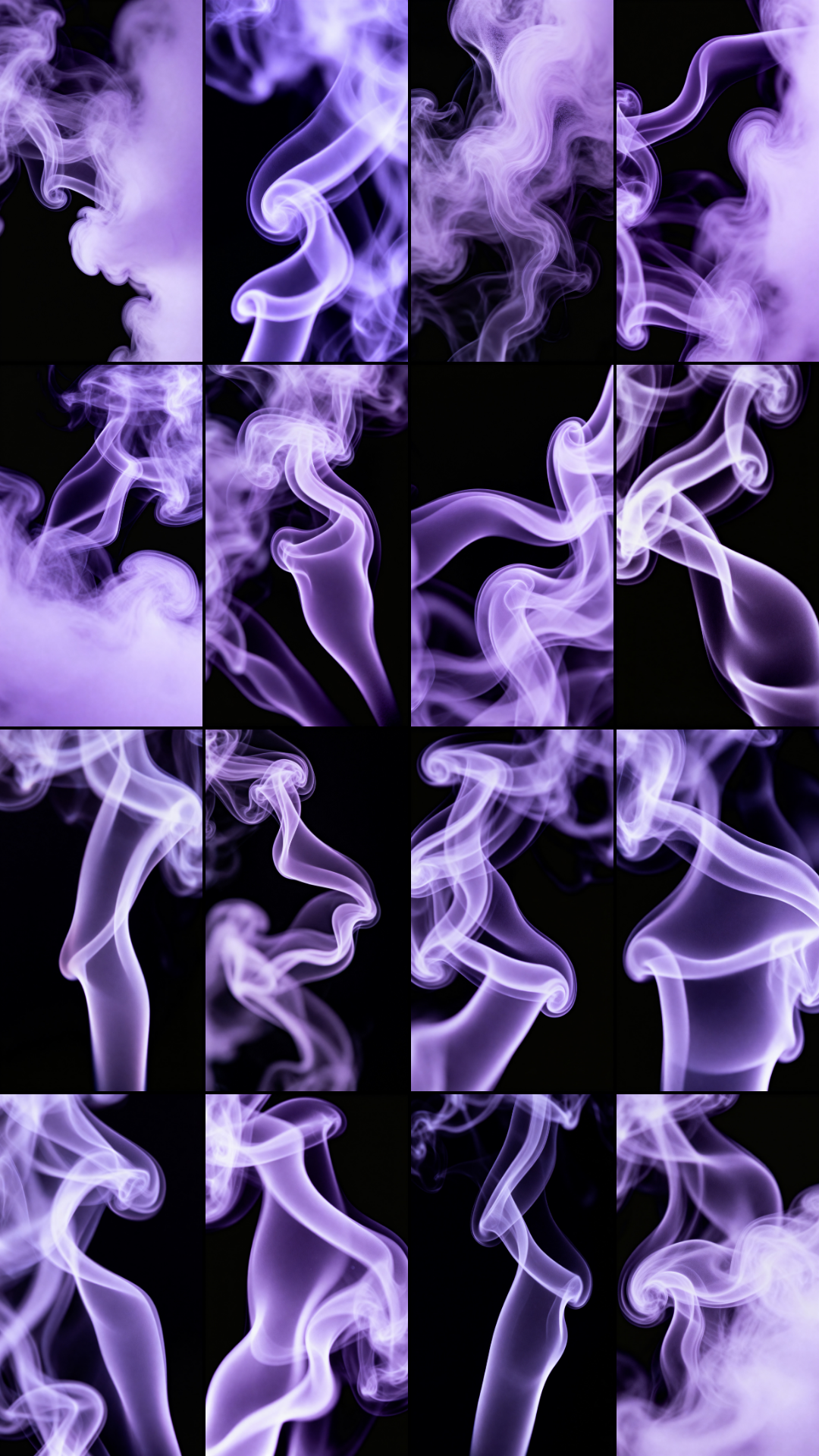 Violet Smoke Photo Overlays preview 5