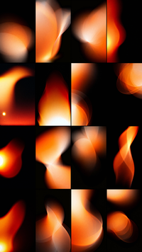 Fire Reflections Photo Overlays preview 5