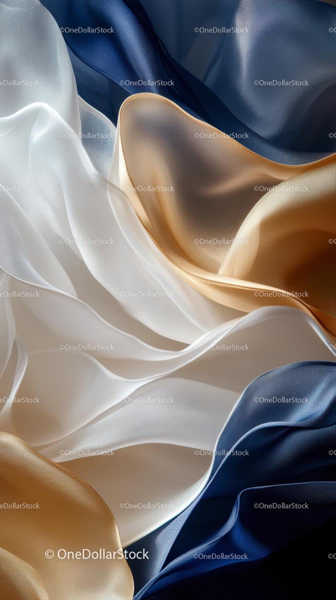 Elegant Silk Fabric Textures with Luxurious Sheen for Fashion and Decor