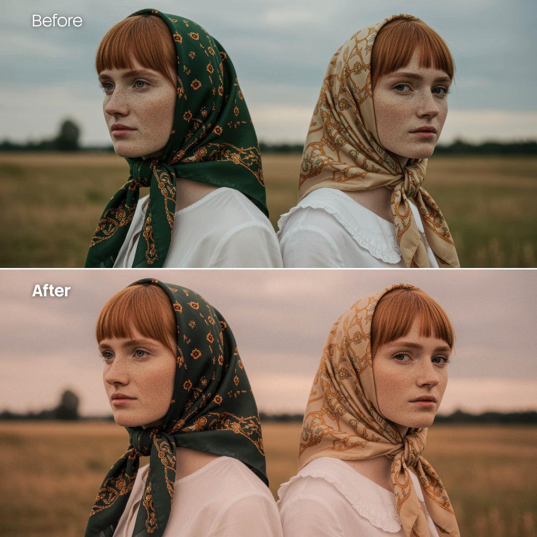 Retro Color Fade Warm Presets (10 XMP files)