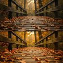 Before and after Golden Autumn Light LUT Pack effect