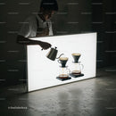 Barista Pouring Hot Water for Manual Coffee Brewing