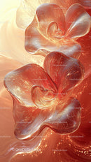 Elegant Glass Flower Sculpture for Modern Home Decor