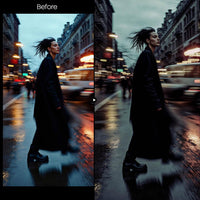 Pensiveness XMP presets color grading preview